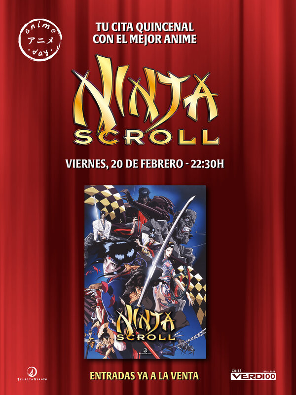 Ninja Scroll reestreno cines España