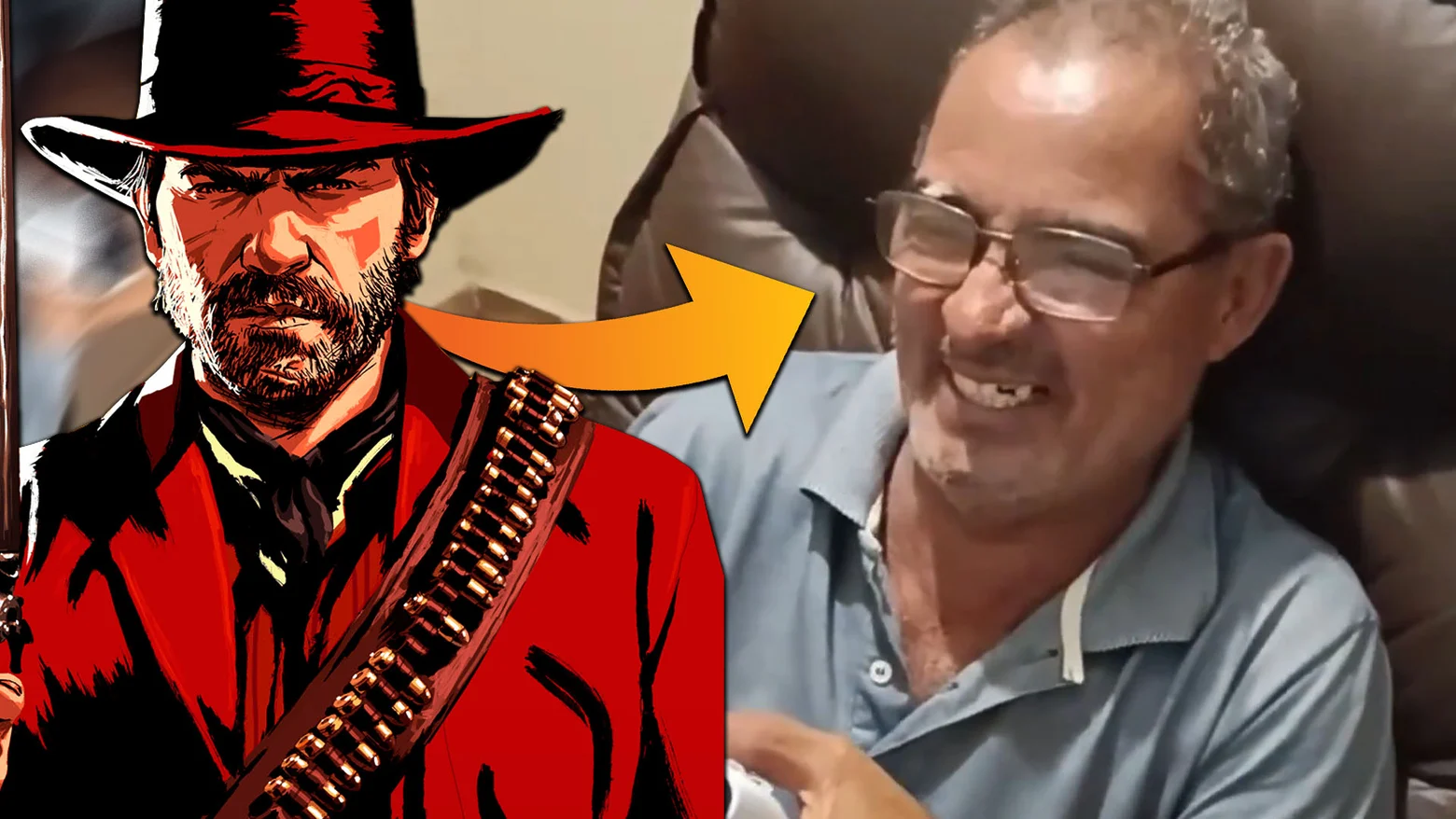 Un padre prueba Red Dead Redemption 2 por primera vez y su reacción lo dice todo: 