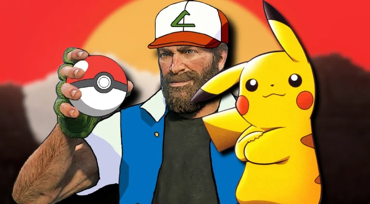 Imagen de Han transformado a Red Dead Redemption 2 en un Pokémon en el Salvaje Oeste, pero no es el mod más loco que hemos visto