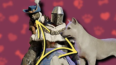 Imagen de Si te preguntas si puedes tener tu propio perro o gato en Crimson Desert, la respuesta es sí (además, son muy útiles)