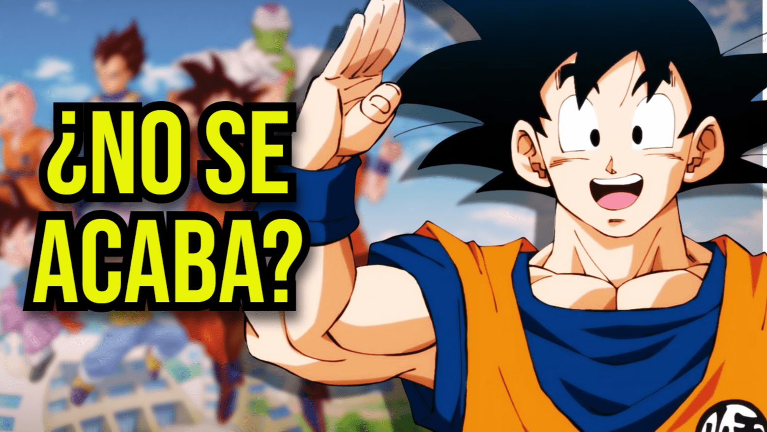 dragon ball super no acaba