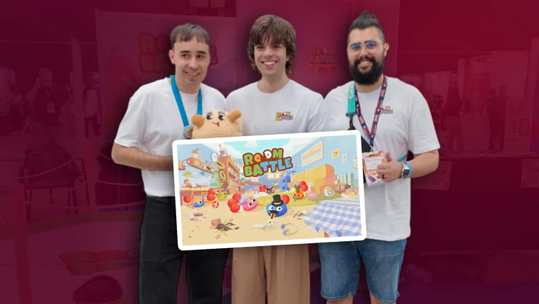 Equipo de Dust Games, creadores de Roombattle