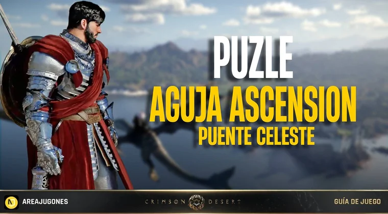 Imagen de Crimson Desert: Cómo completar los puzles de la Aguja de la Ascensión y el Puente Celeste Creciente