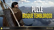 Imagen de Crimson Desert: Cómo resolver el puzle Ruinas del Bosque Tembloroso