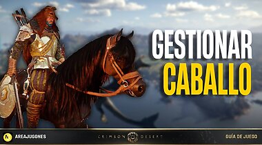 Imagen de Crimson Desert: Cómo conseguir, curar y mejorar tu caballo