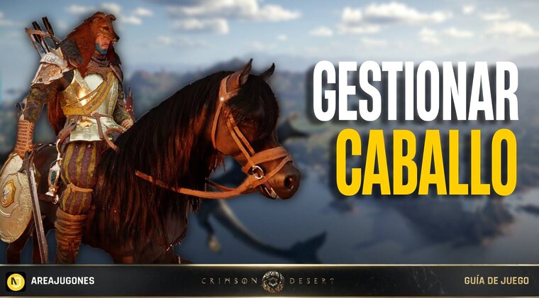 Imagen de Crimson Desert: Cómo conseguir, curar y mejorar tu caballo