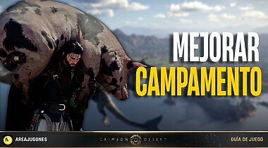 Imagen de Crimson Desert: Como desbloquear y mejorar el campamento de los Melenas Grises