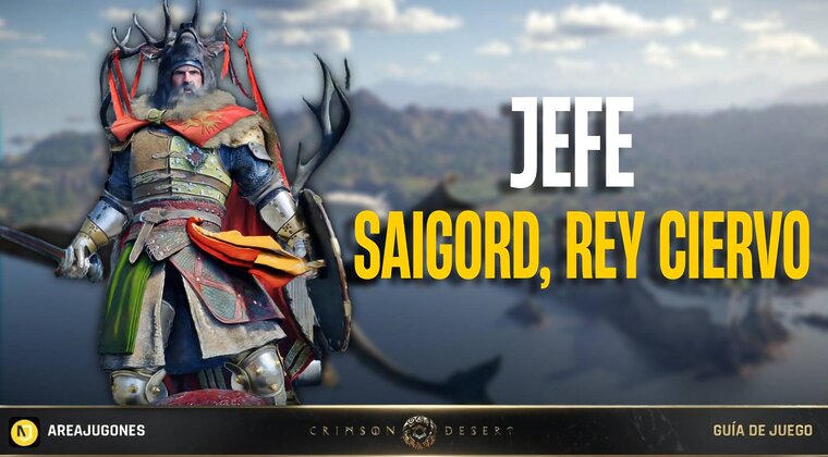 Imagen de Crimson Desert: Cómo derrotar a Saigord, el Rey Ciervo