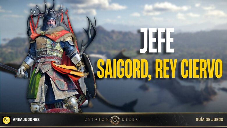Imagen de Crimson Desert: Cómo derrotar a Saigord, el Rey Ciervo