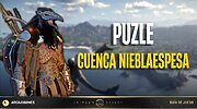 Imagen de Crimson Desert: Cómo resolver el puzle de la Cabeza de Dragón de la Cuenca Nieblaespesa