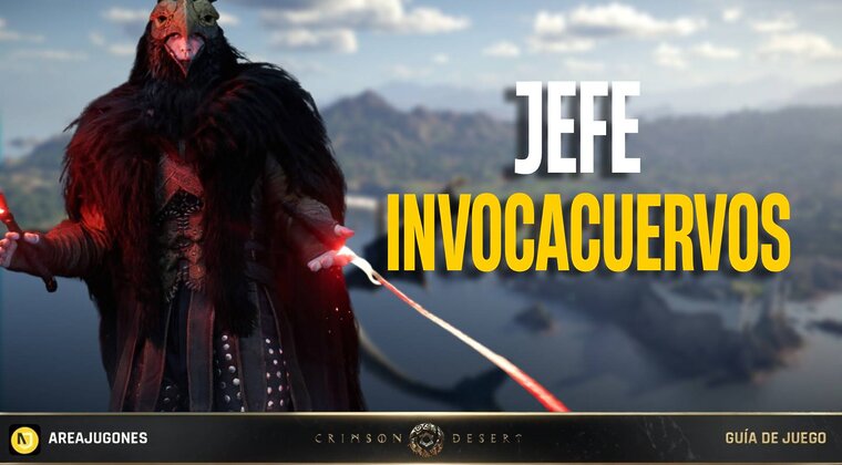 Imagen de Crimson Desert: Cómo derrotar al Invocacuervos