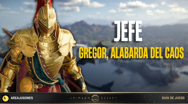Imagen de Crimson Desert: Cómo derrotar a Gregor, Alabarda del Caos