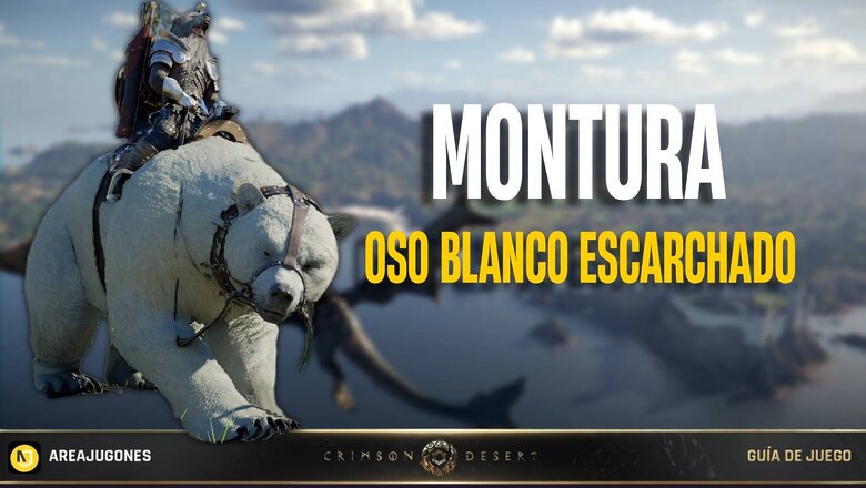 Imagen de Crimson Desert: Cómo conseguir la montura épica del Oso Blanco Escarchado