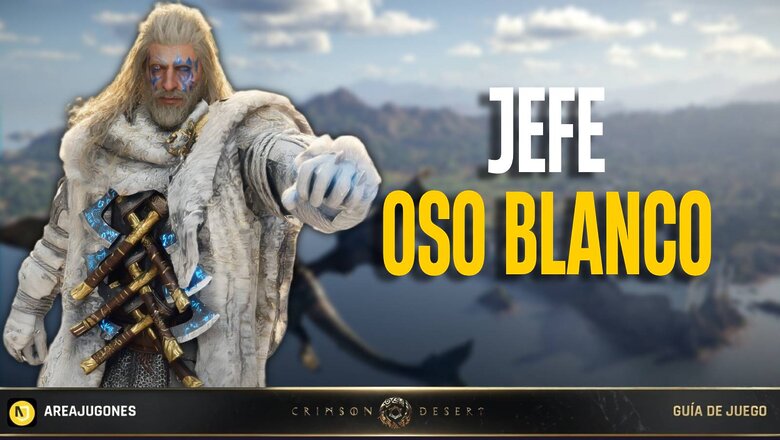 Imagen de Crimson Desert: Cómo derrotar al Oso Blanco de la Gran Montaña