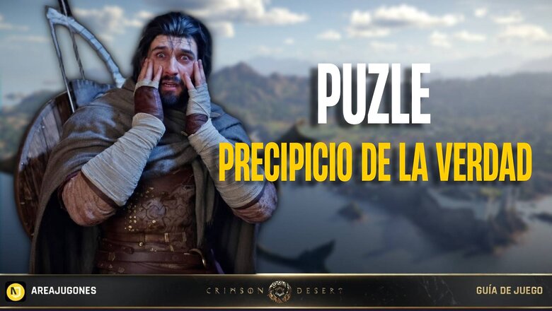 Imagen de Crimson Desert: Cómo completar el Precipicio de la Verdad tercer puzle del Abismo