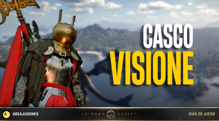 Imagen de Crimson Desert: Cómo usar el casco Visione y los Fragmentos de Memoria