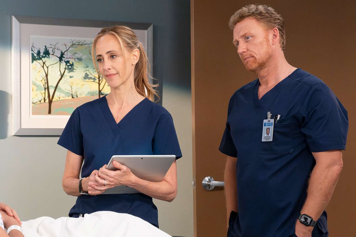 Kevin McKidd y Kim Raver