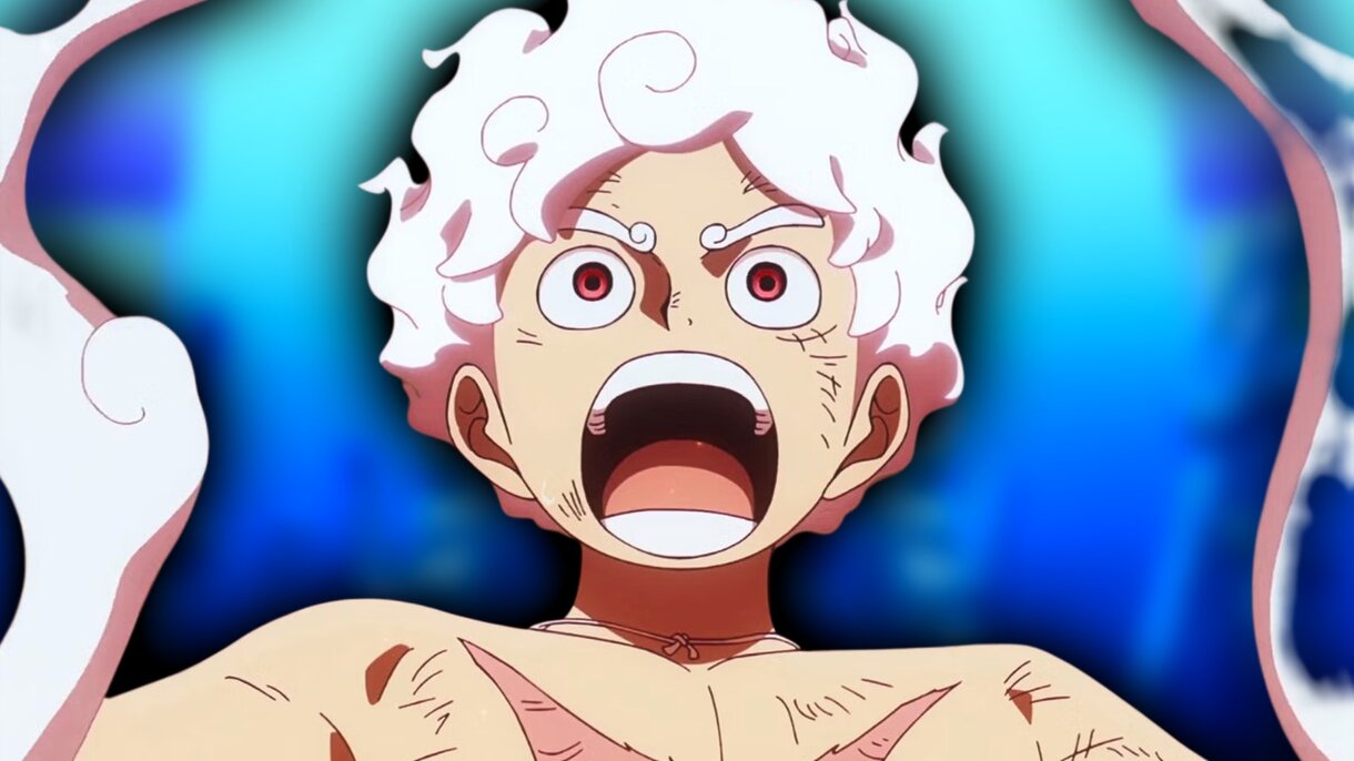 One Piece - Luffy Gear 5 sorprendido