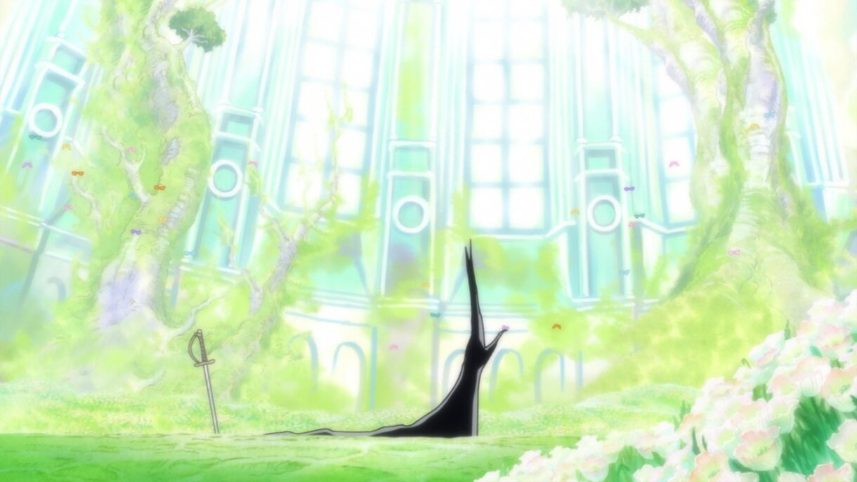 One Piece - Imu en la Sala de las Flores