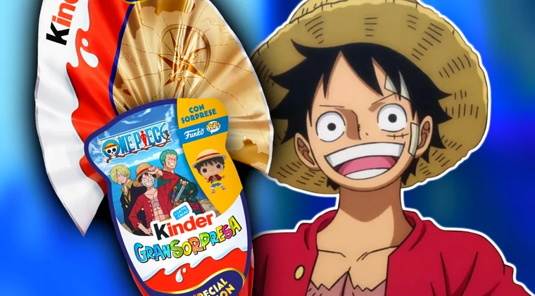 Imagen de One Piece estrena su propio Huevo Kinder Sorpresa para celebrar la Pascua: ¿Está disponible en España?