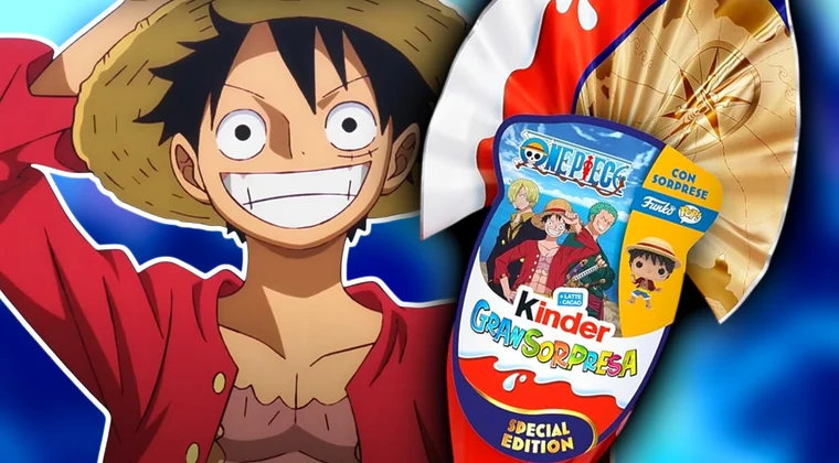 Imagen de One Piece estrena su propio Huevo Kinder Sorpresa para celebrar la Pascua: ¿Está disponible en España?