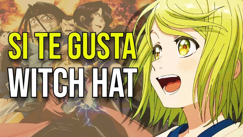 5 animes parecidos a witch hat