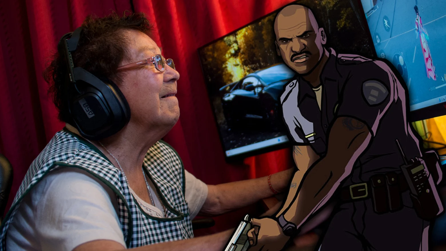 Una mujer de 91 años deja plantada a la policía por algo inesperado: batir un récord en un videojuego