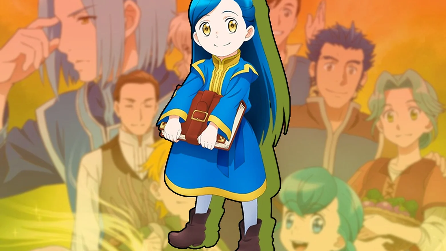 Ascendance of a Bookworm anime para el Dia del Libro