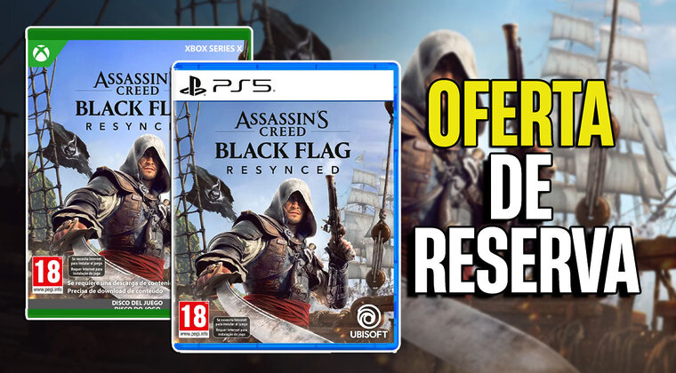 Imagen de Assassin’s Creed Black Flag Resynced ya se puede reservar más barato en Xtralife (¡oferta sorpresa!)