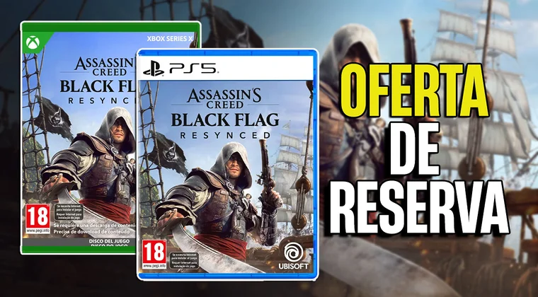 Imagen de Assassin’s Creed Black Flag Resynced ya se puede reservar más barato en Xtralife (¡oferta sorpresa!)