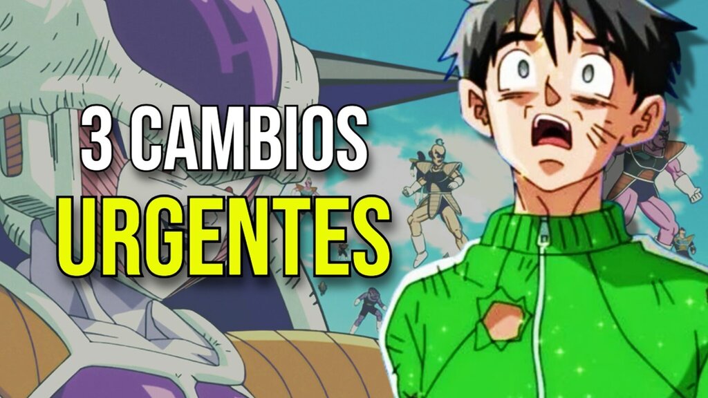 CAMBIOS URGENTES LA RESURRECCION DE FREEZER