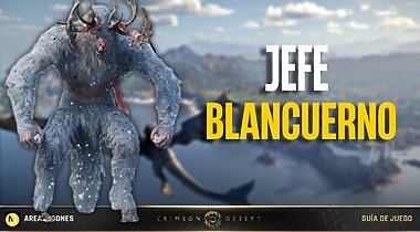 Imagen de Crimson Desert: Cómo derrotar a Blancuerno, Espíritu de las Montañas