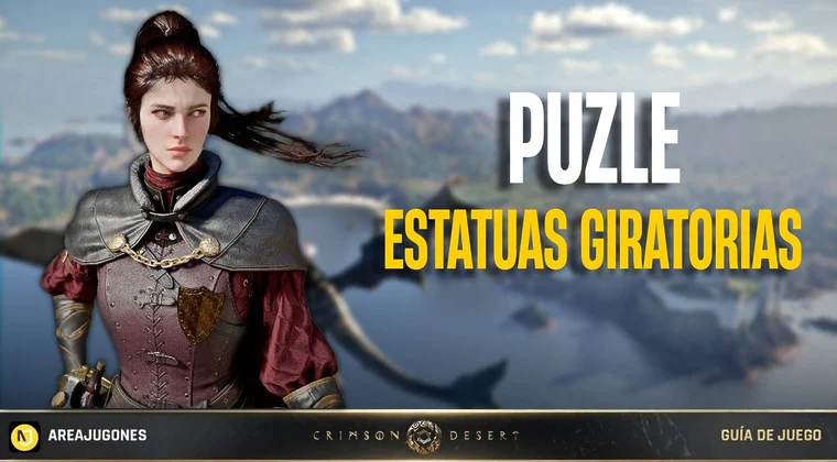 Imagen de Crimson Desert: Cómo resolver el puzle de las estatuas giratorias en las Llanuras del Amanecer