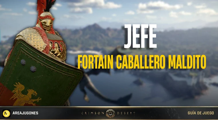 Imagen de Crimson Desert: Cómo derrotar a Fortain el Caballero Maldito