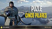 Imagen de Crimson Desert: Cómo resolver el puzle de los pilares en el Bosque Crepuscular