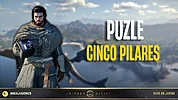 Imagen de Crimson Desert: Cómo resolver el puzle de los pilares en el Bosque Crepuscular