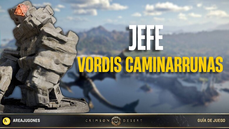 Imagen de Crimson Desert: Cómo derrotar a Vordis, el Caminarrunas