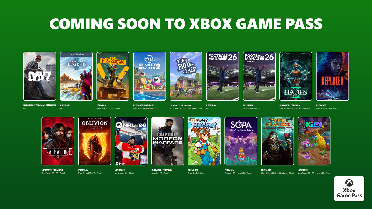 XBOX GAME PASS ABRIL 2026
