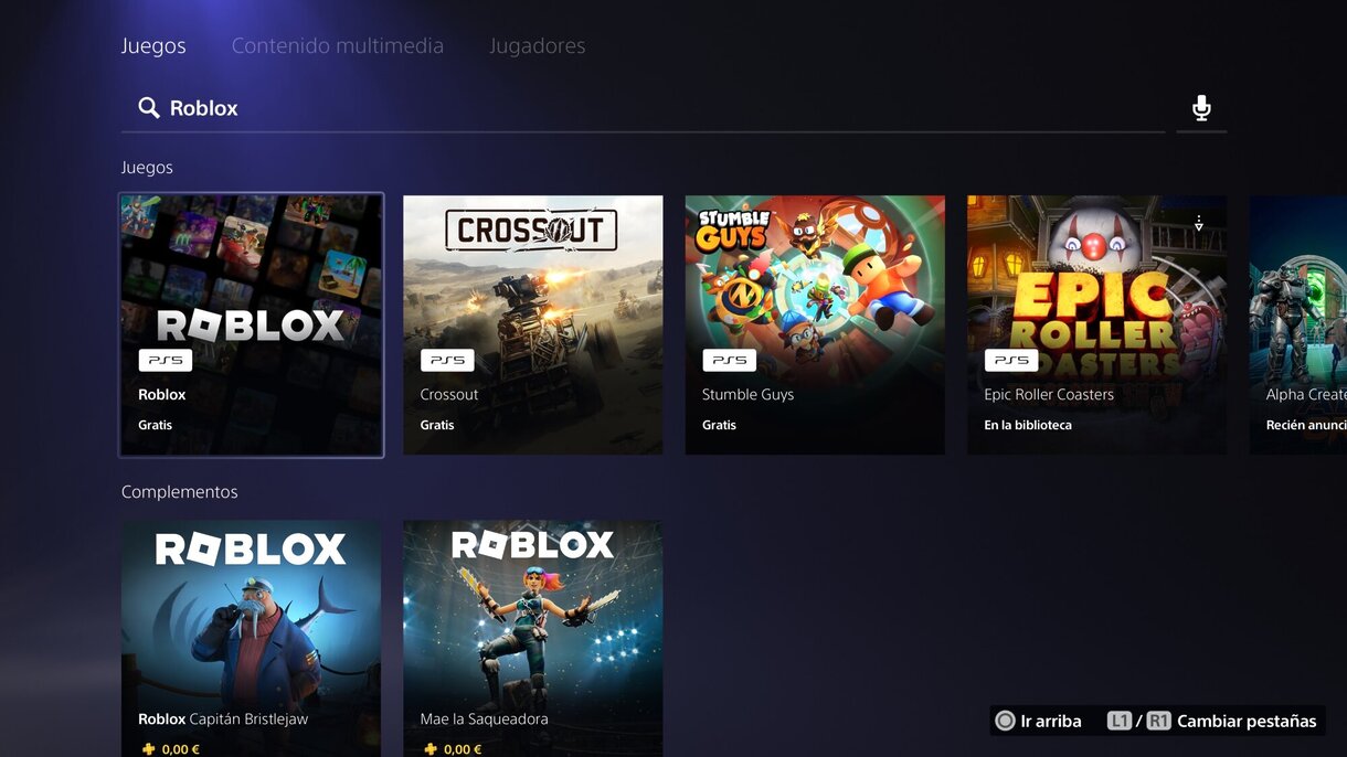 Roblox ya está disponible en PS5 desde hoy: así puedes jugar gratis en la consola de Sony