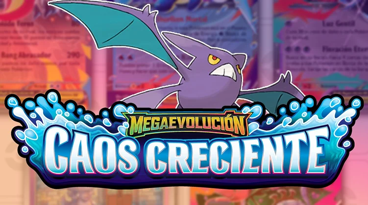 Imagen de JCC Pokémon Megaevolución-Caos Creciente: vistazo en exclusiva a Crobat full-art en la nueva expansión