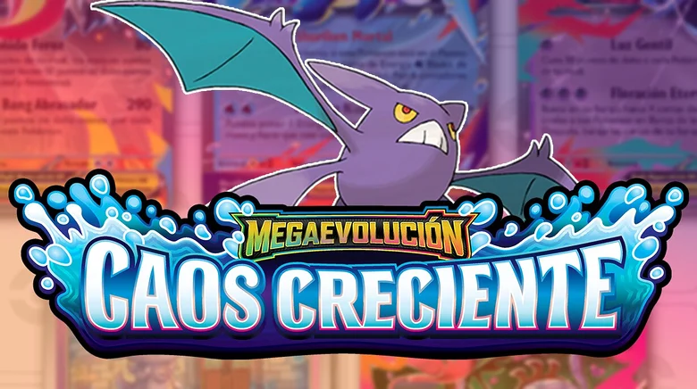 JCC Pokemon Megaevolucion-Caos Creciente Crobat