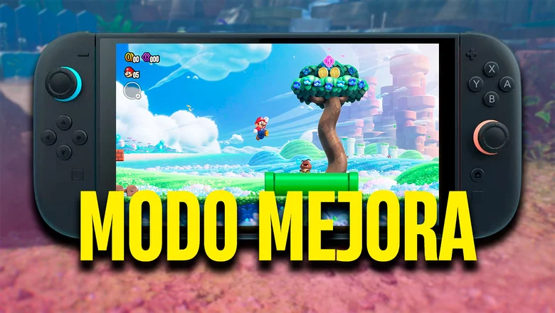 Nintendo Switch 2 modo mejora