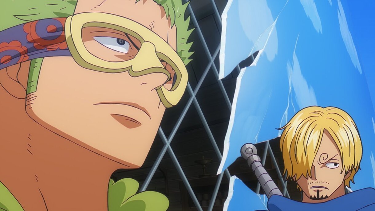 Sanji y Zoro en One Piece