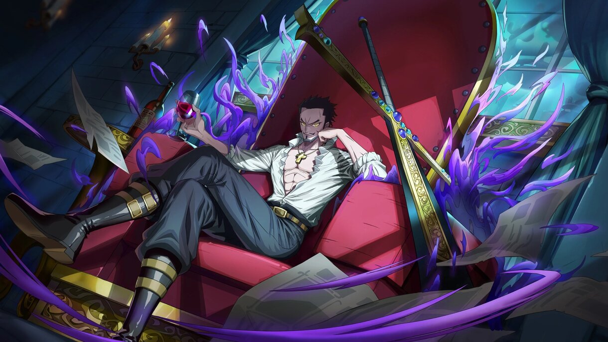 Mihawk en One Piece