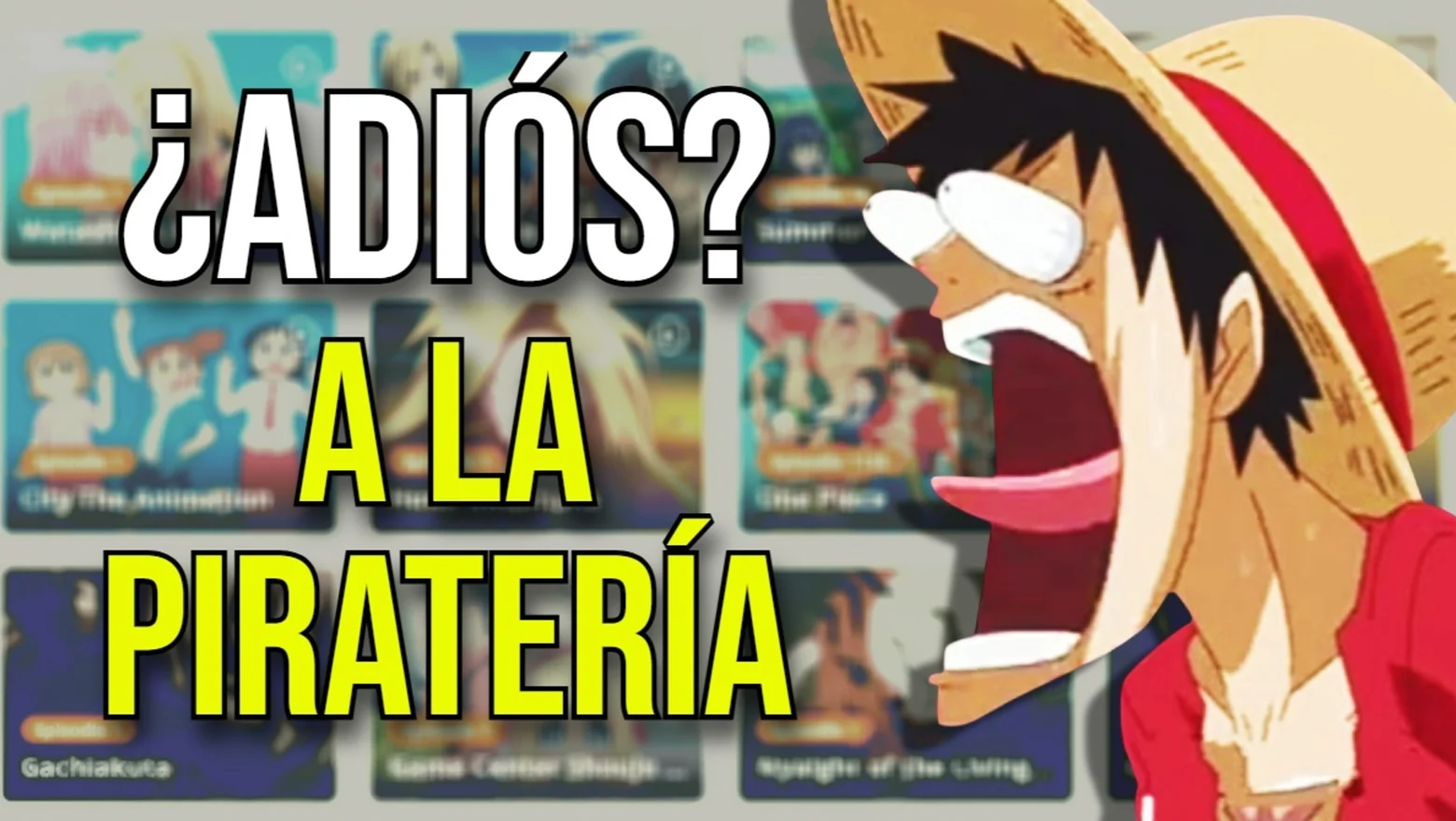 pirateria de manga y anime