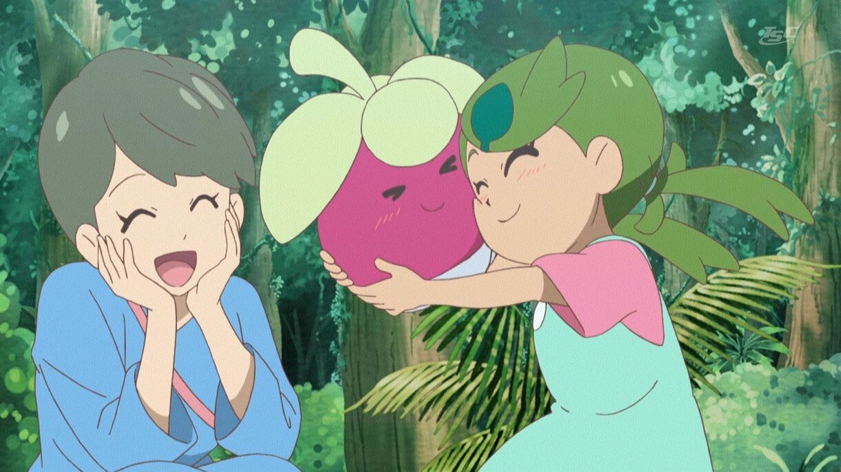 Pokemon Lulu y su madre