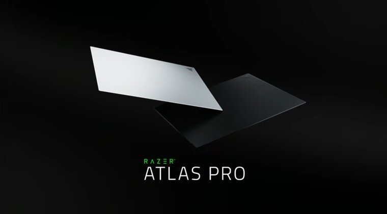 Imagen de Razer supera el umbral imposible con la nueva Atlas Pro y presenta la alfombrilla de cristal más fina del mundo