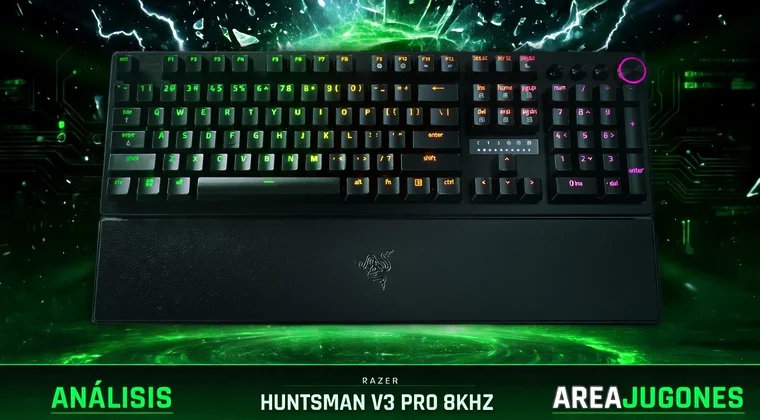 Imagen de Análisis Razer Huntsman V3 Pro 8KHz: he pasado de un teclado mecánico a switches ópticos y no quiero volver