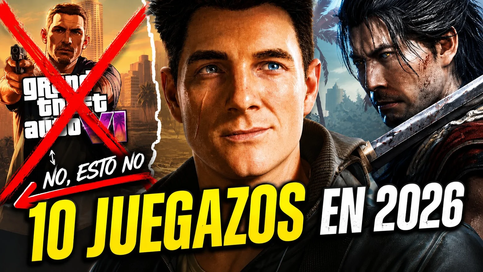 10 juegazos en 2026 que no son gta Vi
