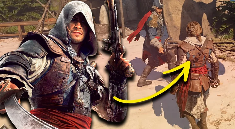 Imagen de Entiendo perfectamente las quejas: Assassin's Creed: Black Flag Resynced cambia radicalmente cómo funcionará la hoja oculta en combate